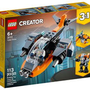 ⭕️ LEGO 31111 Creator 3 en 1 Ciberdron, Cibermech o Moto ❤️ 100% ORIGINAL A ESTRENAR - Img 43929529