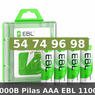 Pilas AAA EBL - 3/3