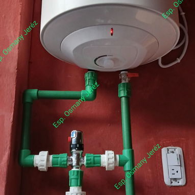 VÁLVULA TERMOSTÁTICA PARA CALENTADOR DE AGUA - Img 121350771