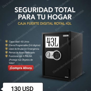 Cajas fuertes de diferentes tamaños - Img 118043408