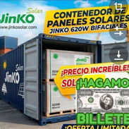 Contenedor de paneles Marca Jinko Bifacial de 620w - Img 56907457