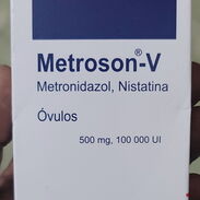 Tengo Óvulos de Metronidazol con Nistatina de 500mg, 100 000 UI, importados. - Img 43039182