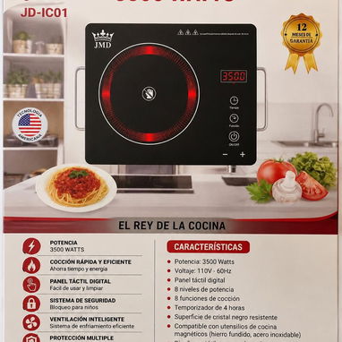 • Cocina Infrarroja JMD de 3500W - Img 122628246