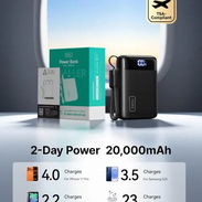 Power Bank INIU 20000mAh Mini Size 22.5W USB-C con Cable Desmontable, Pantalla LED y Linterna - Img 56677602