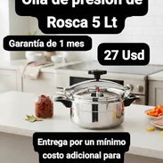 Olla de Presión de Rosca 5Lts - Img 56484952