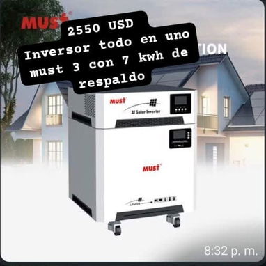 Sistemas 2 en 1 MUST e INFINISOLAR de 3k con 7k y 6k con 15k - 2/3