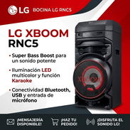 BOCINA LG XBOOM MODELO RNC5 - Img 57622481