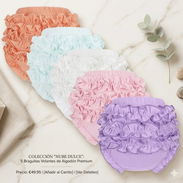 Blumer de bebe juego de 5 en 8usd mensj dispo vedado - Img 56007977