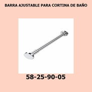 BARRA AJUSTABLE PARA CORTINA DE BAÑO - Img 55728020