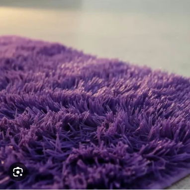 💜Alfombras decorativas peluditas Antideslizante por debajo Medida: 62cm x 42cm - 3/10