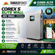 Batería SungoldPower de 5kw de pared 48v 100 ah nueva en caja - Img 58201102