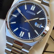 NJ0150-56L citizen tsuyosa dial azul marino, cristal zafiro, automático movimiento 8210, brazalete estilo precidente - Img 57861931