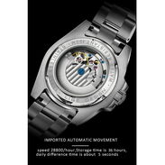 ✳️ Reloj Hombres 🛍️ Reloj Automatico Relojes Hombres Regalo hombre Reloj Mecánico Reloj Acero Inoxidable - Img 44825612