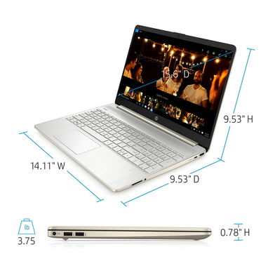LAPTOP 🎁NUEVA🎁📦CAJA, HP (15-ef1072wm), 15.6" HD, AMD Athlon Silver 3050U, 4GB RAM, Radeon, 128GB SSD, 8Horas - Img 127006114