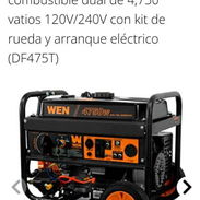 Se vende o negocio por moto eléctrica de igual precio. Planta eléctrica nueva marca wen de 4750 watts en 850 usd - Img 58100483