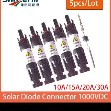 Fusible MC4 de diodo el mejor para su inversor, estación de energía ecoflow etc. 15 y 20 amperes a escoger por usted. Fu - Img 121163911