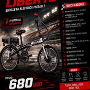Bicicleta eléctrica plegable - Img 55337751