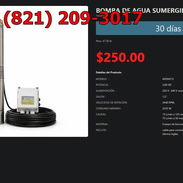 Bomba Sumergible 3 HP 4SDM313 para Agua Limpia, Bomba para Agua 3 HP 4SDM313 Ideal para Riego Agrícola VPT-0368 - Img 54457467