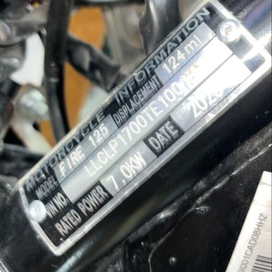 MOTO: FREEDOM MODELO: FIRE 125 CC - Img 122176091