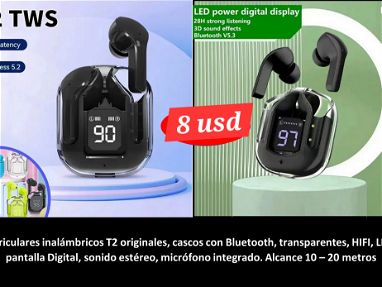 Auriculares Bluetooth inalámbricos - Img 66296471