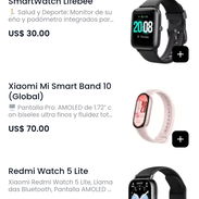 SmartWatch Lifebee $30 Xiaomi Mi Smart Band 10 (Global)-$70 Redmi Watch 5 Lite-$95 Apple watch SE 3 GEN 40MM-$260 Apple - Img 57231288