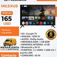 SMART TV MILEXUS DE 32 PULGADAS. 6 MESES DE GARANTÍA. - Img 56909530