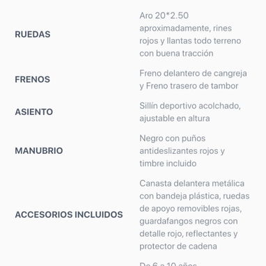 Bicicleta 20 de niñ@ - 2/4