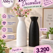 Búcaro decorativo plástico - Img 57800096