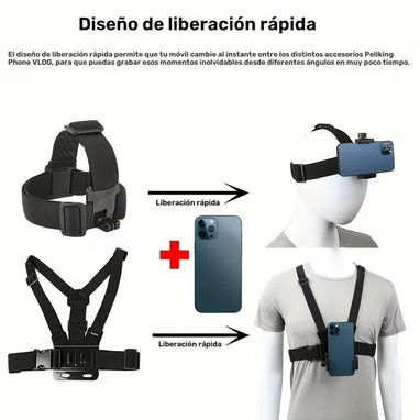 * Kit de Accesorios 7 en 1 para Cámaras de Acción - Img 124892012