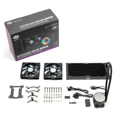 Cooler Master. MasterLiquid ML240 Mirror. Refrigeracion Liquida - Img 123145250