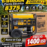 Planta eléctrica de gas y gasolina - Img 58477277