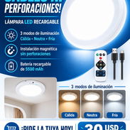 Lámparas recargables circulares de las grandes y duraderas con sensor de movimiento - Img 58057442