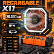 Ventilador recargable X11 - Img 57959869
