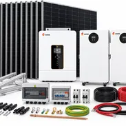 *Kit Solar Inversor 12kw SRNE con batería 30kWh SRNE* - Img 58478868