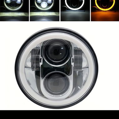 Pantalla 5.75 pulgadas para moto GN125 y muchas más LED calidad q trae luz diurna e intermitente o luz diurna amarilla. - Img 80358357