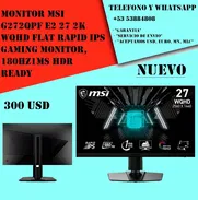 Monitor MSI G272QPF E2... 27 pulgadas...Funciona con tecnología NVIDIA G-Sync - Img 49340470