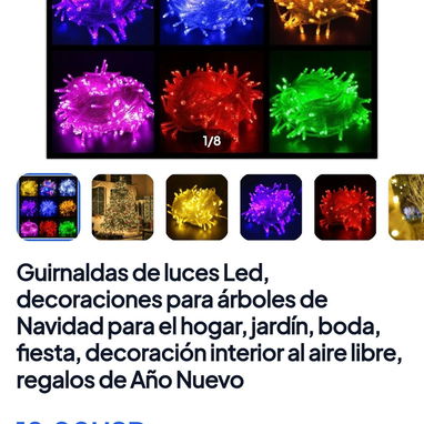 Arbolitos y otros artículos para la Navidad (coronas, guirnaldas y otros) - 4/4
