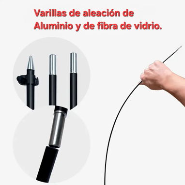 Mastín (Asta) para banderolas de 2.50 m - 2/4