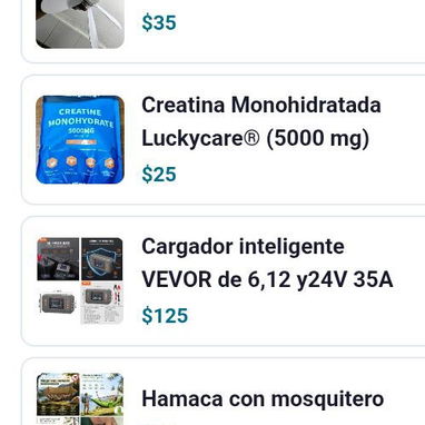Catálogo de Productos nuevos. - 3/6
