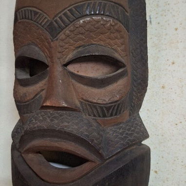 Mascaras africanas de madera - 6/8