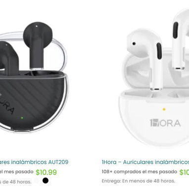 Auriculares Audífonos inalámbricos, audífonos con cable - 4/10