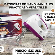 Mezcladoras de mano no se quede sin la oportunidad de incursionar en la repostería - Img 52168799