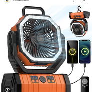 ¡🌟 Descubre el Ventilador Portátil Multifuncional! 🌬️✨ ¿Listo para disfrutar de la brisa fresca en tus aventuras al a - Img 55911743