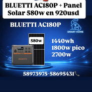 BLUETTI AC180P 1440wh + panel solar 585w - Img 55726285