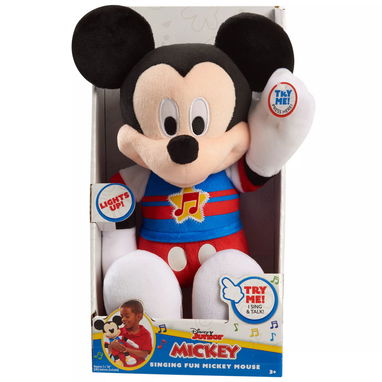 Just Play Disney Junior Mickey Singing Fun Mickey Mouse Plush (31 cm) - 3/8