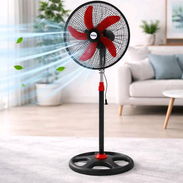🔸 Ventilador de Pedestal SACO 18" Rojo 30 USD - Img 55791134