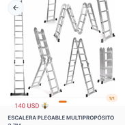 Escalera plegable 3.7 metros - Img 55799623
