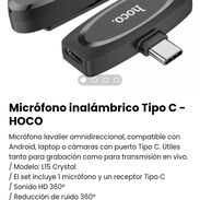 Micrófono inalámbrico Tipo C - HOCO. Nuevos - Img 51471399