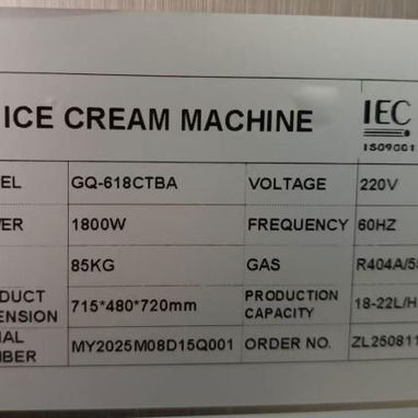 Máquina de Frozzen Digital - 2/2