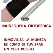 .. MUÑEQUERA ORTOPÉDICA, SIMILAR A UN YESO .. - Img 48802278